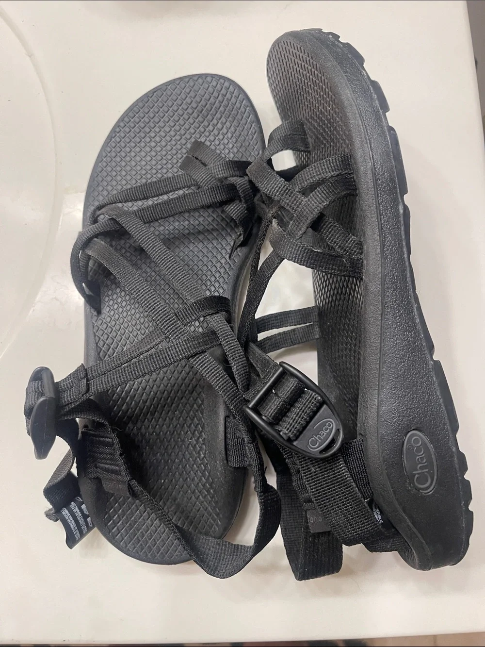 Chaco Black Women's Adventure Strap Sandals